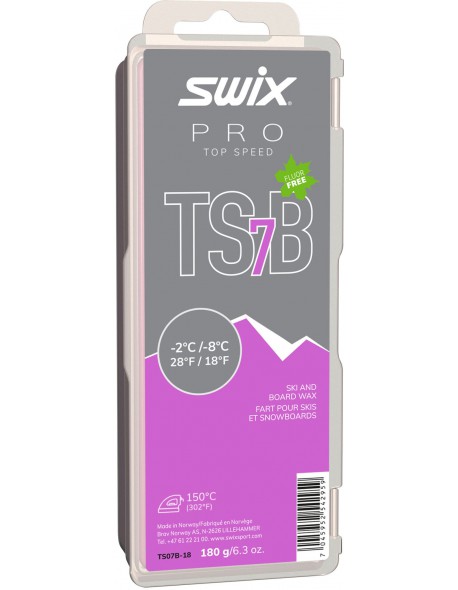 Swix parafinas TS7B -2/-8 180g