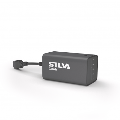 Silva lempos baterija 7.0Ah grey
