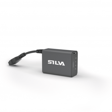 Silva lempos baterija 2.0Ah grey