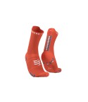 Compressport kojinės Pro Racing Socks v4.0 Run High, black/red, T1