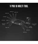 Lezyne įrankis Multi Tools V Pro 10 black