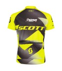 SCOTT marškinėliai Jr RC Pro SS S(128cm) black/sulphur yellow
