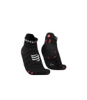 Compressport kojinės Pro Racing Socks V4.0 Ultralight Run Low 35-38 black/red