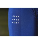 Compressport marškinėliai Training LS M-S sodalite/primerose