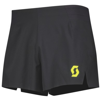 SCOTT šortai Split RC Run M-S black/yellow