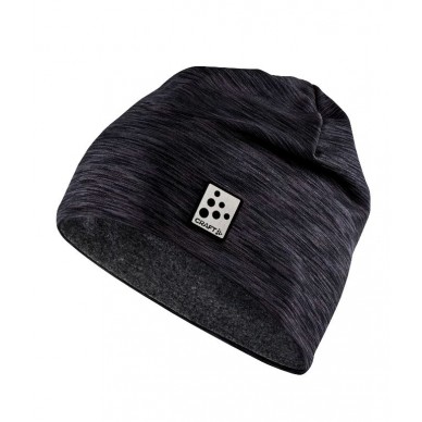 Craft kepurė MircoFleece OS black/melange