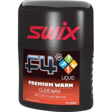 Swix parafinas F4-100NW Premium Warm 100 ml