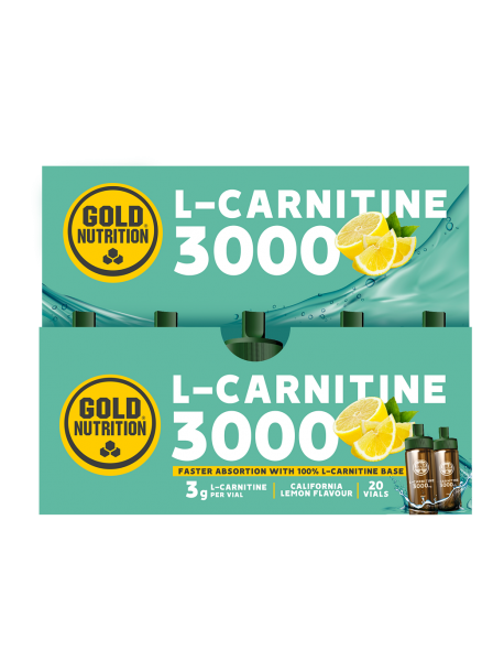 Gold Nutrition L-Carnitine 3000 10ml lemon