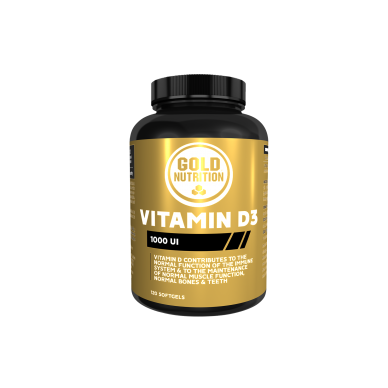 Gold Nutrition vitaminai Vitamin D 1000 UI, 120 tbl.