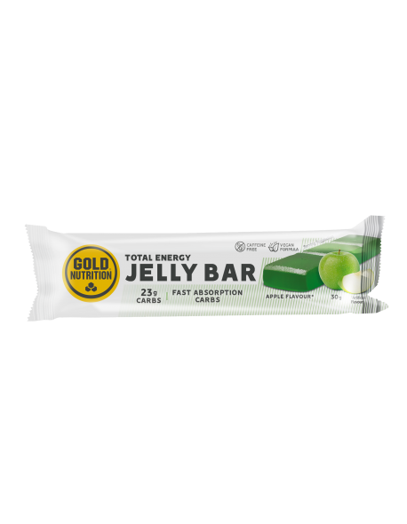 Gold Nutrition batonėlis Jelly Bar 30g apple
