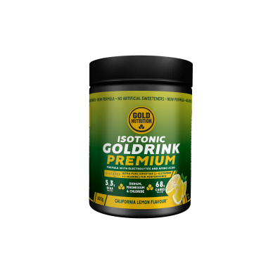Gold Nutrition elektrolitų gėrimas Gold Drink Premium 600g lemon