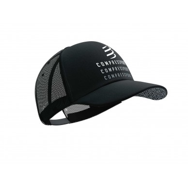 COMPRESSPORT TRUCKER CAP BLACK EDITION kepurė nuo saulės