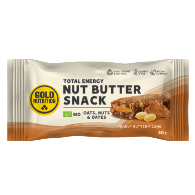 Gold Nutrition batonėlis Total Energy Nut Butter Snack peanut butter