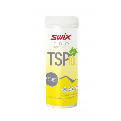 Swix parafinas TSP10 Yellow 0/+10C 40g