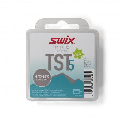 Swix parafinas TS5 Turbo -8/-15 turquoise 20g