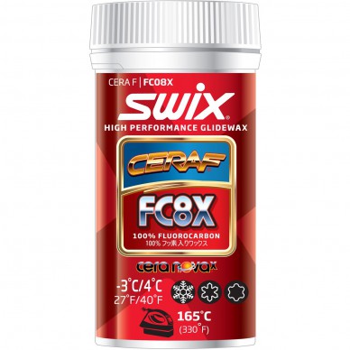 Swix FC8X Cera F powder, -4°C/4°C, 30g