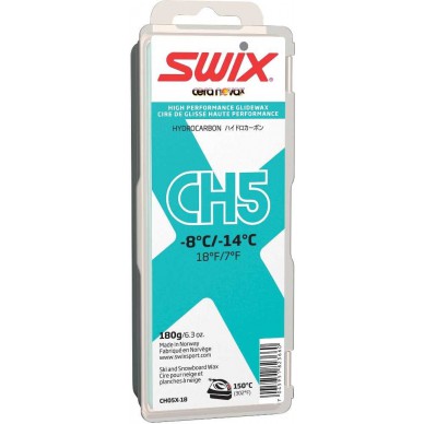 SWIX parafinas CH5,180g