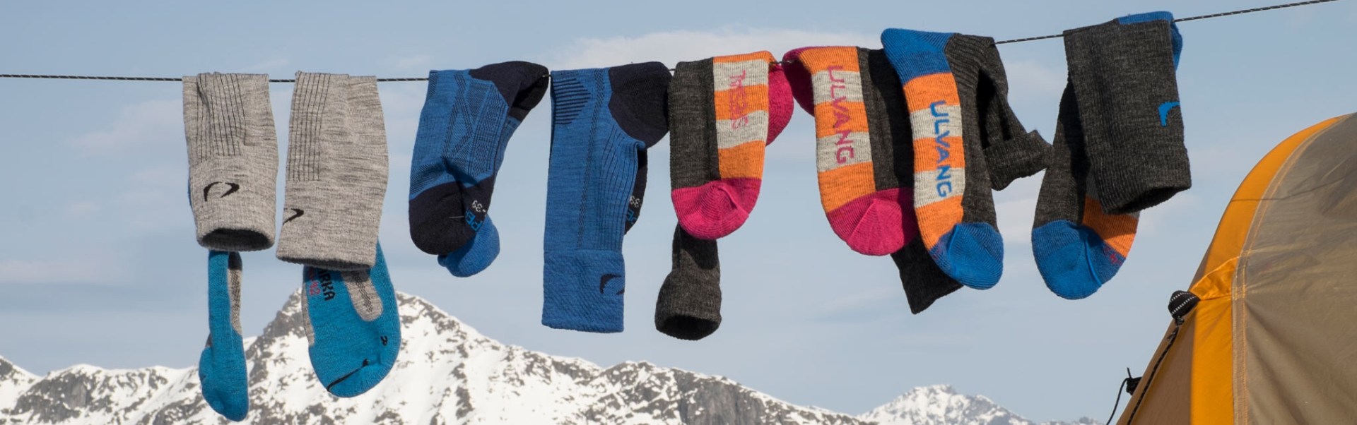 Kalnų slidinėjimo kojinės